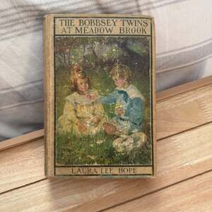 5/$25 Vintage The Bobbsey Twins at Home Hardcover Book by Laura Lee Hope